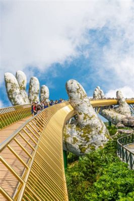 Golden Bridge at Ba Na Hills, A Majestic Wonder Suspended Above Vietnam’s Clouds!